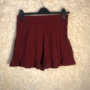 Zara Pleated Shorts